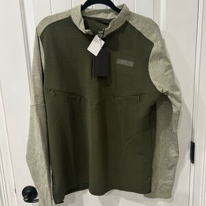 Rawgear quarter zip M NWT